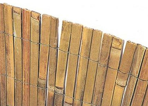 PARDINI Piantallegra - Stuoia di Canna di Bamboo Spezzata, rilegata con Filo zincato Ogni 10cm, Dimensioni 1x3m