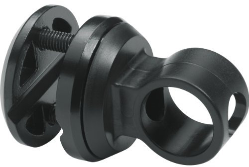 ABUS Halter GH50 - Edelstahl, Schwarz, Rücksitzmontage, Hinter, Fahrrad-Gepäckträger, BICYCLE_CARGO_RACK_ACCESSORY, Rack