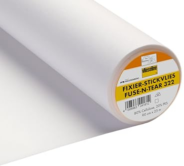 Vlieseline Fixier-Stickvlies 90 cm weiß, 1x0,9 m