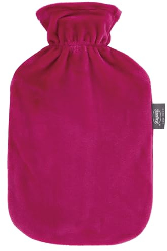 Fashy Bouillotte Housse Fuchsia 2 L Polyester/Coton