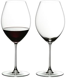 RIEDEL Veritas Alte Welt Syrah - 2er Set, Weinglas, Kristallglas, Spülmaschinenfest - 6449/41