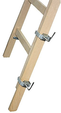 2 X Prolunga 120 cm per legno testa con 4 punti pittore Scala Scala a pioli – dewepro/X-Tools