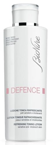 Bionike Defence - Tonico Rinfrescante per la Pulizia del Viso per Pelli Sensibili, ad Azione Astringente Delicata, Dona Freschezza Immediata, 200 ml