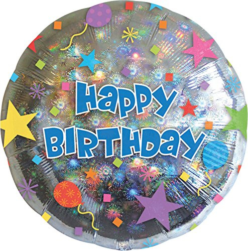 Happy Birthday Confetti - Standard Circle