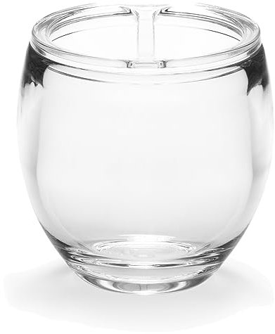 Umbra Droplet Zahnbürstenhalter, Zahnbürstenbecher, Zahnbürsten Halter, Becher, Klar, 020160-165