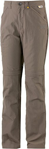Jack Wolfskin Safari Zip Off Pants Kids, 116/116 Kinder, siltstone