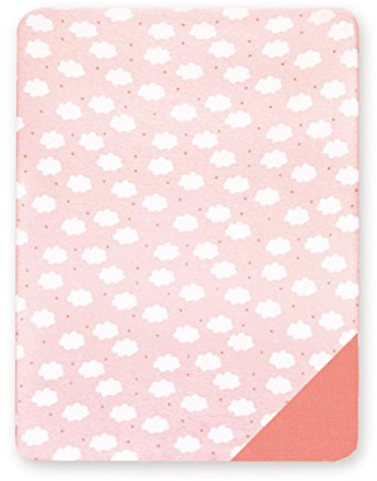 Bemini by Baby Boum 300MILKY41JP Wickelauflagenbezug Universalgrösse 60-85 cm Frottee/Jersey MILKY sweet ,rosa