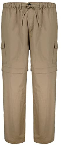 Pantalone Abraxas cachi Taglie forti Zip-off, 2xl-10xl:6xl