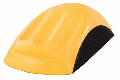 Mirka Taco de lijado manual con cierre adhesivo I Taco de lijado manual para discos de lijado con cierre adhesivo de Ø 150mm I Para lijar madera, masilla, barniz, plástico I 8390330111