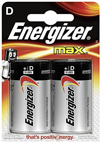 ENERGIZER Confezione da 6 blister da 2 batterie Max LR20 D