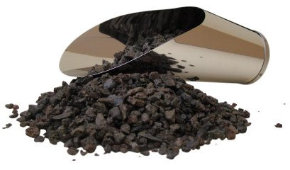 Genki-Bonsai Lavagranulat für Bonsai und andere Pflanzen in verschiedenen Mengen – ideal für Drainage und Substrat (4 ltr.) Körnung: 2-8mm, Farbe: grau-schwarz/braun