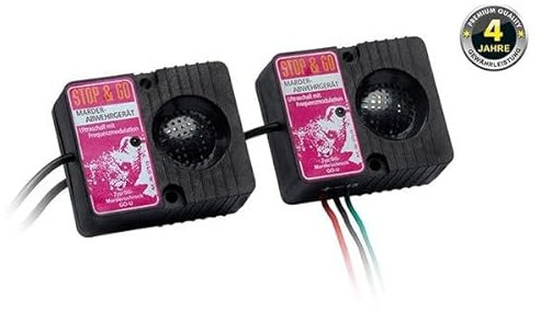 STOP&GO Marderabwehr 2 Lautsprecher Ultraschallgerät
