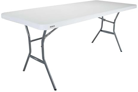 Lifetime Products Lifetime Table Pliante en Granit Blanc 76 x 183 cm