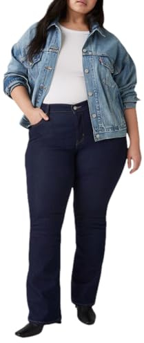 Levi's Women's Plus Size 315 Shaping Bootcut Jeans, Darkest Sky, 22 M