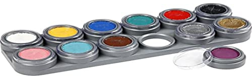 Grimas 100263 - Schmink-Palette mit 12 Farben (struts-6014) (Schminken/Gesichtsmalerei)