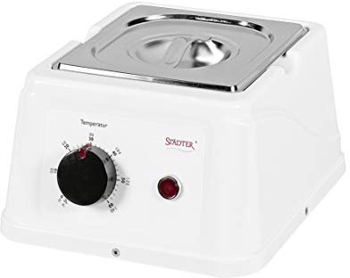 Städter - Temperador de Chocolate con Tapa, 1.5 L, Incluye Tapa, Recipiente de Acero Inoxidable Extraíble, 15.5 x 14 x 10 cm, Moderno, Plateado