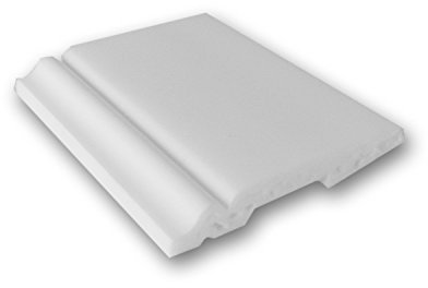 Plinthe SX165F flexible élégante, classique aux courbes douces - L200 x H6,9 x l1,1 cm - ORAC DECOR