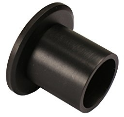 iso-design Wandlager/Wandhalterung aus Aluminium für 20 mm Ø Gardinenstangen Farbe schwarz