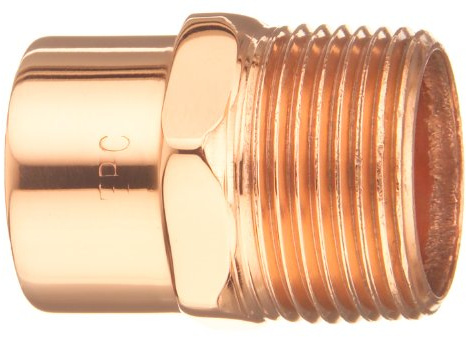 Elkhart Products 30354 1-1/4-Inch C X MP Male Adapter