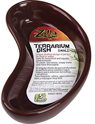 Zilla Kidney Bowl Terrarium Dish