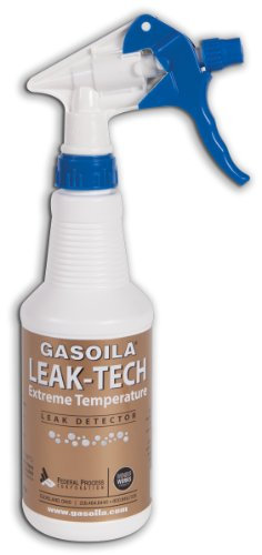 Gasoila Leak Tech Low Temperature Leak Detector, 1 Pint Spray Bottle