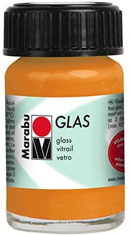 Marabu Glasfarbe 013, 15 ml, Orange