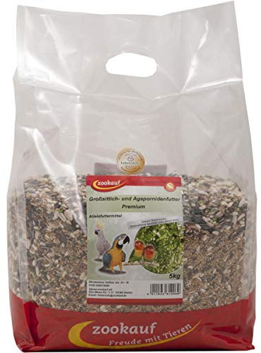 zookauf Vogel Futter Premium für Großsittich 5 kg