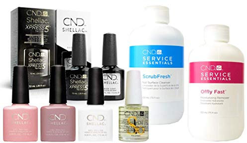 CND Shellac Starter Set Medium - Nude Edition - Spar Kit 20% geschenkt