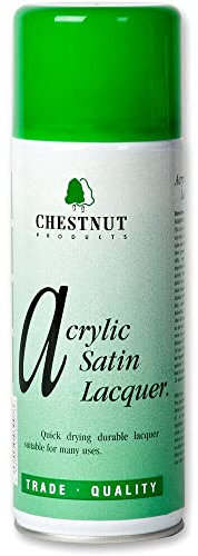 Chestnut ASL400 Acrylic Satin Lacquer, 400ml Aerosol