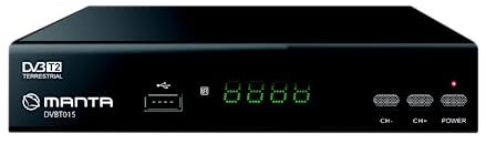 Manta DVD072 Emperor Basic - Reproductor de DVD (DivX, HDMI, euroconector y Conector USB), Color Negro