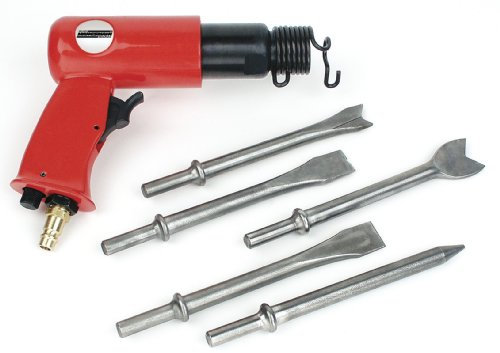 Mannesmann - M 1513 - Martillo neumático burilador con 5 cinceles