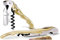 Pulltex Pulltap 's Classic Gold Tire-bouchon, coupe-bouchon, outil pour serveurs, rouge