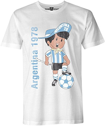More T Vicar Argentina 78 Vintage - Football Coupe du Monde Homme T-Shirt