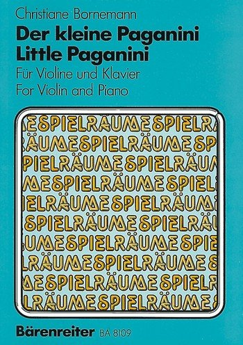 Christiane Bornemann - DER KLEINE PAGANINI : ETÜDEN FÜR Kinder - Violine UND Klavier PARTITUR+1STIMME mit Bleistift - Noten/Sheet Music