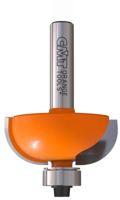 CMT 937.350.11 Fresa a Raggio Convesso con Cuscinetto in Hw, Grigio/Arancio