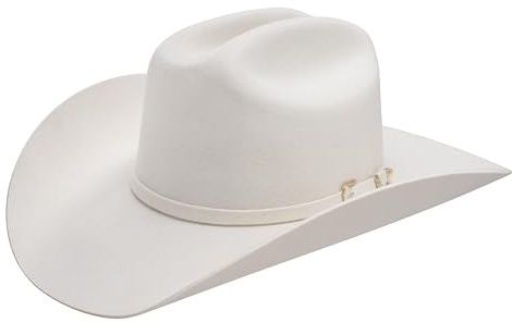 Stetson Stallion Collection Oak Ridge Cowboyhut, Weiss/opulenter Garten, 56 EU