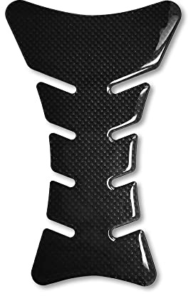 4R Quattroerre.it - 1879 - Paraserbatoio Tank Pad Adesivo 3D per Moto, Sport, Carbon