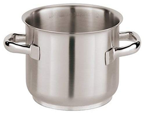 Paderno 11010-18 Casseruola Mezza Alta, Due Maniglie, in Acciaio Inox, 18 cm