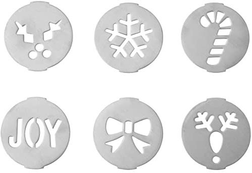 Wilton 6-Piece Fit Right Holiday Cookie Disc Set