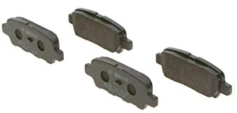 Bosch BP1515 - Brake Pads Car Rear Axle - Bosch Quality - Reduced Noise and Dust - ECE-R90 Certified - Copper-Free - 1 Set of 4 Pads