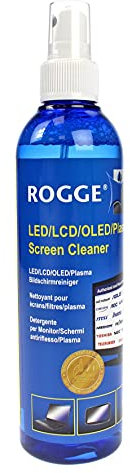 ROGGE 250ml Original, LCD - TFT - LED - TV - Touch Displays + Plasma Bildschirmreiniger. Das Original seit 1998