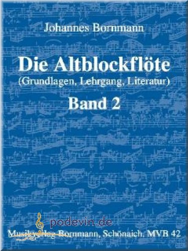 Die Altblockflöte 2 - Blockflöte Noten [Musiknoten]