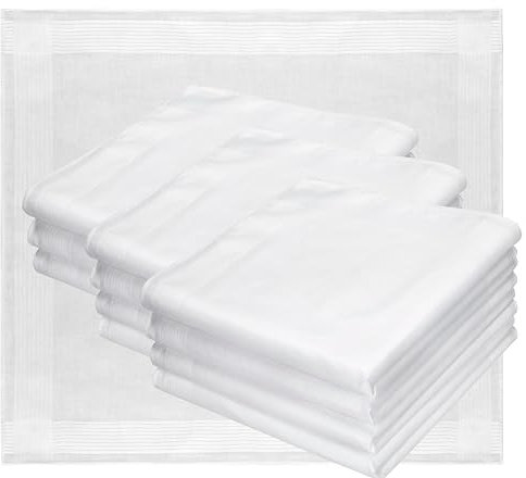 Betz 12 Stück Herren Stoff Taschentücher Set Lord 4 100% Baumwolle Größe 40x40 cm Dessin 30