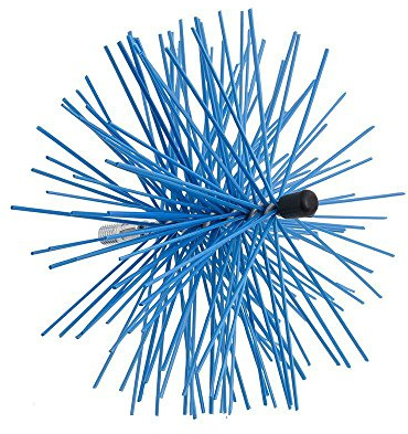 WOLFPACK LINEA PROFESIONAL 22020750 Deshollinador Cepillo Nylon 150 mm, Azul