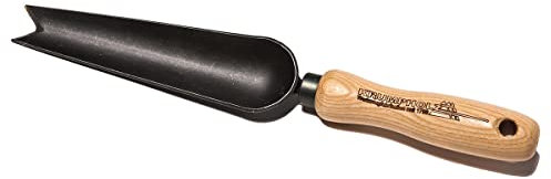 Unkraut- und Jätekelle - geschmiedet - mit 14 cm langem, lackiertem Eschengriff - Krumpholz Gartengerät