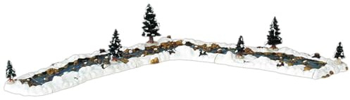 Lemax Bach, Dorf-Dekoration, 10 cm, 11 Stück, Mehrfarbig