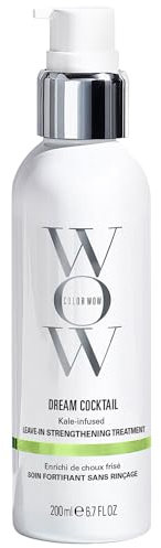 COLOR WOW Dream Cocktail Kale-Infused – Leave-In Treatment for Damaged Hair, Clinically Proven to Reduce Breakage by 50 Percent, Strengthens Hair Instantly, 200ml