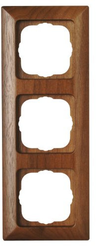 Kopp Abdeckrahmen 3-fach Milano Nussbaum, 306735064