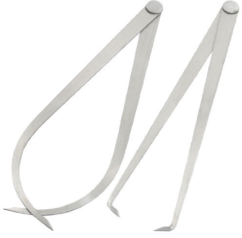 25 cm Länge Metall Firm Friction Gemeinsame Außen Innen Messschieber Tool 2 Stück de