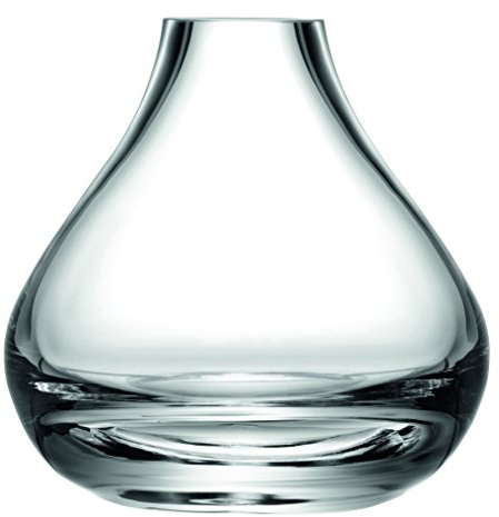 LSA International Flower Blumenvase Zweigvase H4,63,5 cm klar, Glas, Clear, Höhe 11 cm